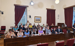 Στιγμιότυπο από την παρουσίαση που πραγματοποίησε το ΕΣΡΜ στη Βουλή