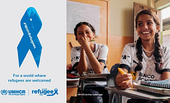 Η αφίσα των Ηνωμένων Εθνών για την Παγκόσμια Ημέρα Προσφύγων