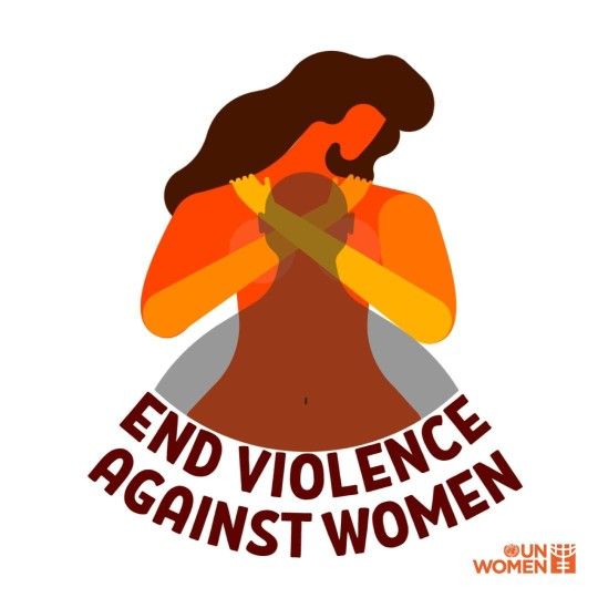 Αφίσα των Ηνωμένων Εθνών για τη Διεθνή Ημέρα για την Εξάλειψη της Βίας κατά των Γυναικών