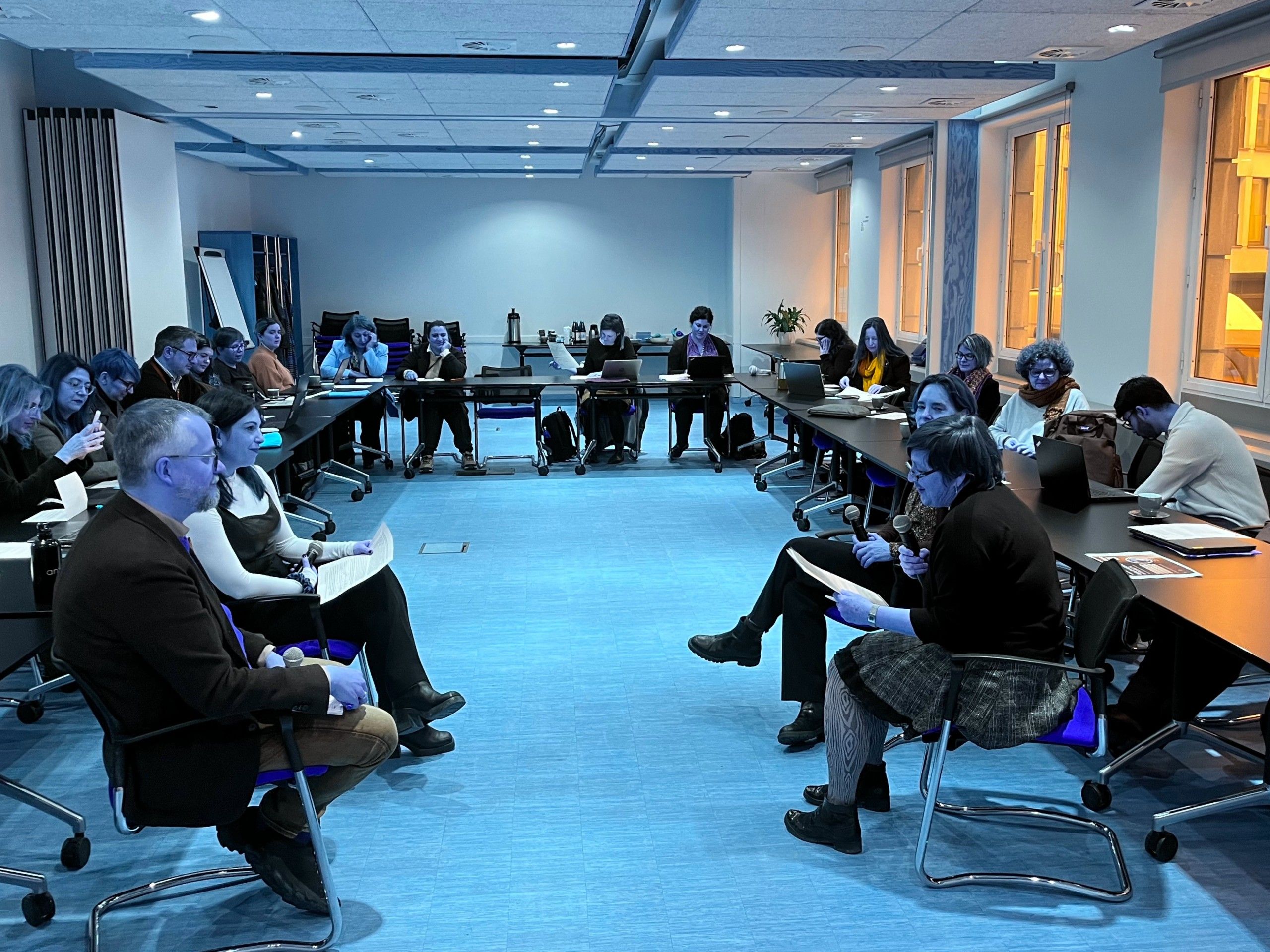 Φωτογραφία από την εκδήλωση του έργου ECHOFunds