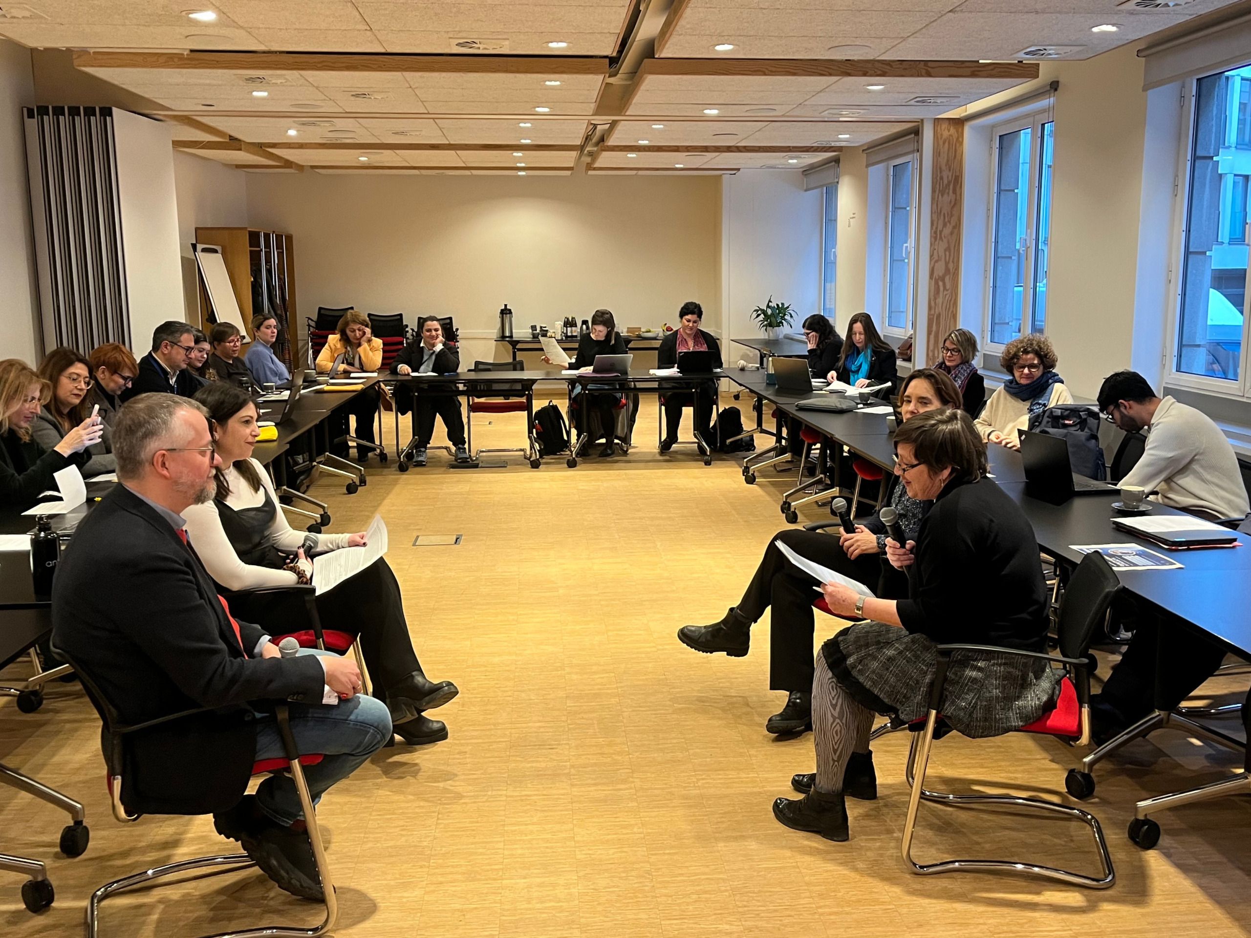 Φωτογραφία από την εκδήλωση του έργου ECHOFunds