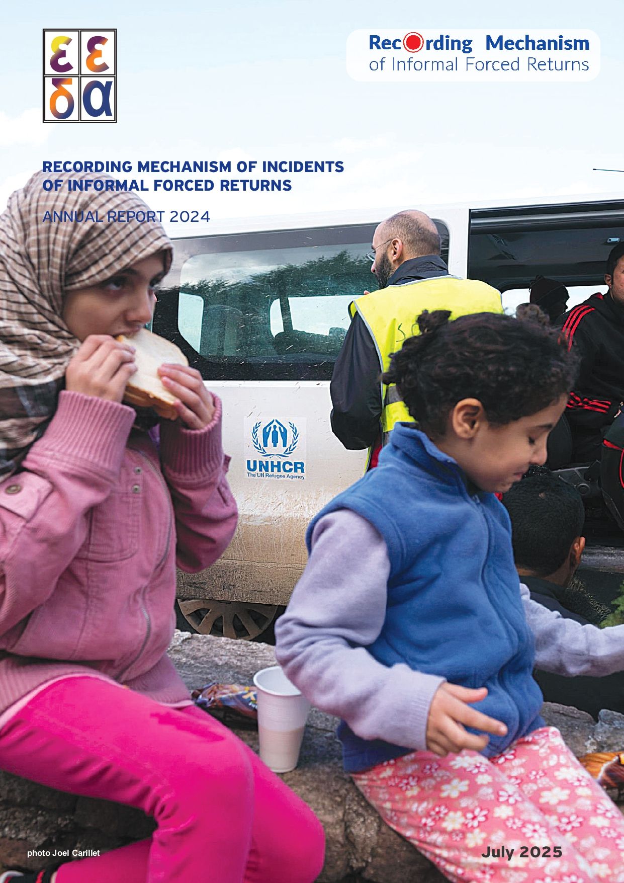 Front cover of the Annual Report 2024